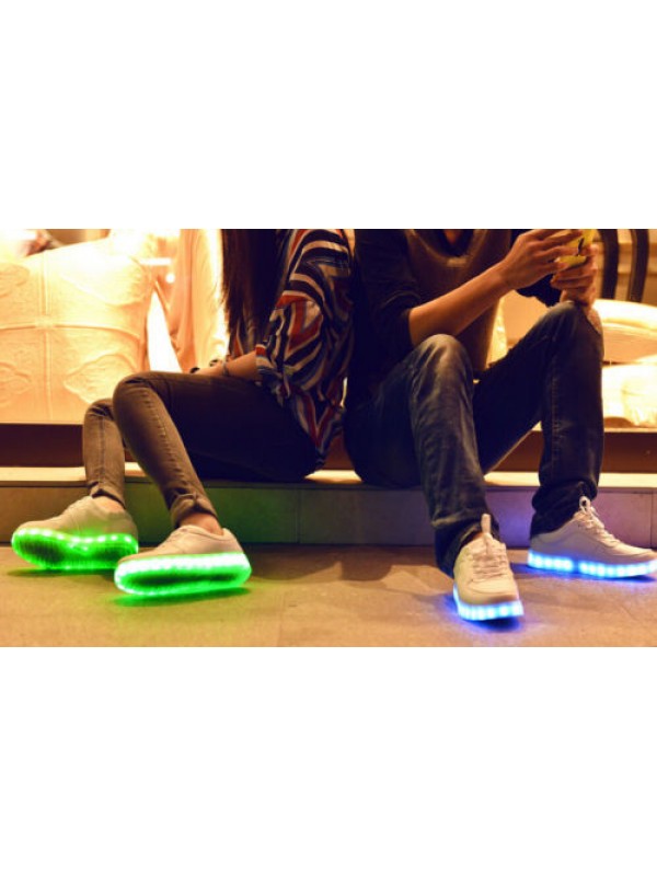 7 Colors LED  Luminious Men and Women Lighting Shoes
